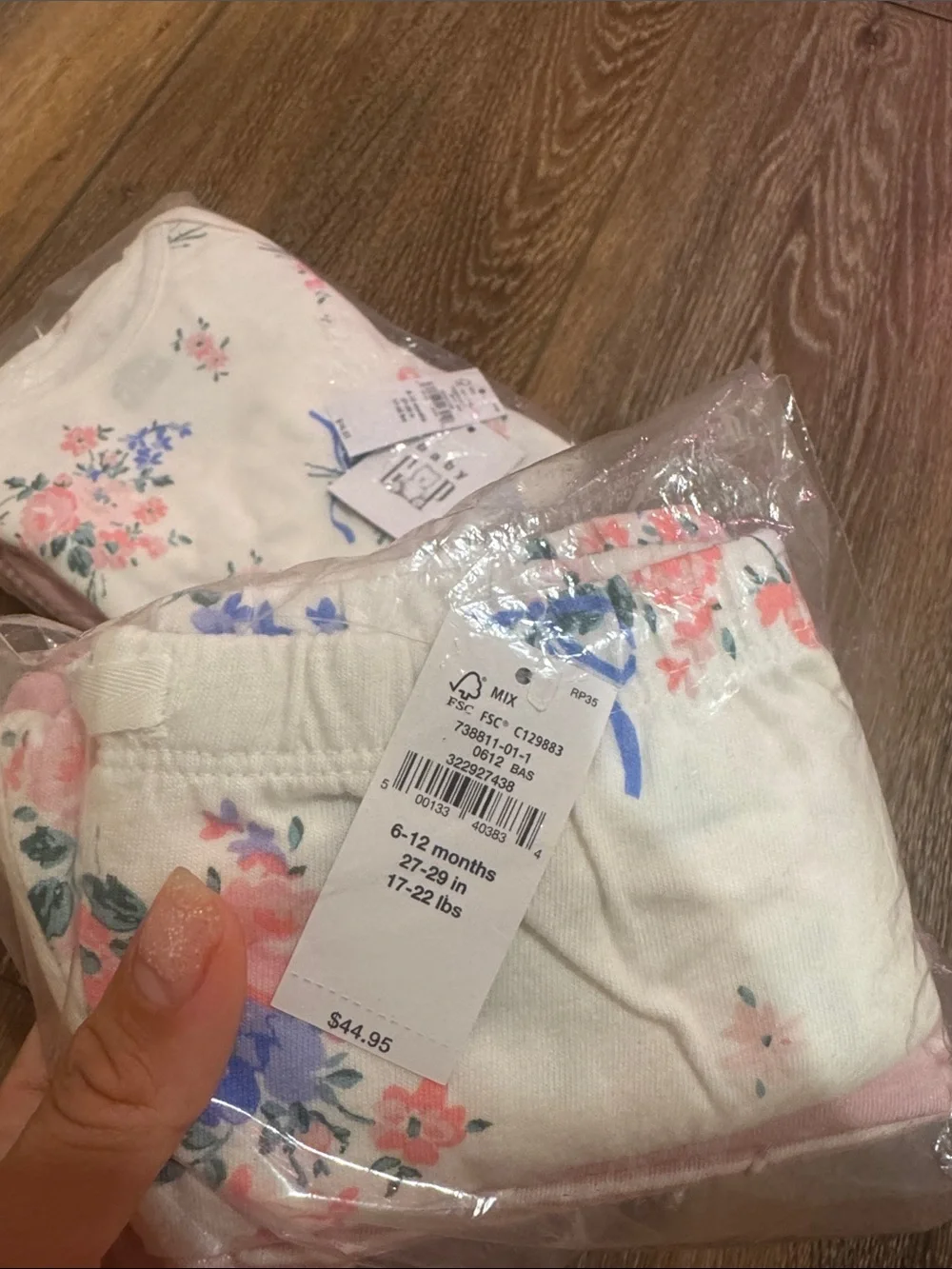 GAP babies’s first favorites organic cotton, bodysuits & pull-up pants 6-12m